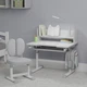 Комплект мебели Evo-Kids BD-24 стол + стул + полка + лампа Grey (BD-24 G) - изображение 2