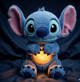 М'яка інтерактивна іграшка Soft Toys «Стіч» з підсвіткою, музикою та ефектом дихання, світиться, колискова - изображение 5