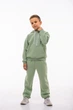 Детский спортивный утепленный костюм Kindamor Warm Autumn Olive для мальчика, флис 158 см оливковый - изображение 3