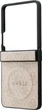 Панель Guess 4G Classic MagSafe для Samsung Galaxy Flip 7 Pink Sand (GUHMZF7P4MSEGCP) - зображення 4