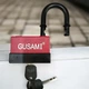 Влагозащищённый навесной замок для гаража, ворот, калитки, решёток Gusami 75 мм, 3 финских ключа. - изображение 5