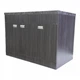 Пластикова тумба з покриттям HPl 5057Bute_4513velur з кам'яною мийкою Adamant 120 см - изображение 8