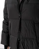 Женский пуховик с капюшоном длинный KHAN 00209 54 Черный ( KH - 00209/1 C ) - изображение 9
