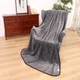 Теплый мягкий плед для домашних животных Люпосанчик Coral velvet, 52х76 см, Grey - изображение 2