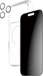 Панель PanzerGlass Flagship Privacy MagSafe 3in1 для Apple iPhone 17 Pro Transparent (5715685027437) - зображення 2