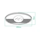 Светодиодная накладная люстра Ardero AL6105ARD MOONLIGHT 70Вт белый - изображение 5
