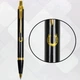 Ручка шариковая Parker IM DESIGN Black GT Подкова на счастье Золотистый 22032_R107y - изображение 2