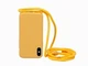 Силиконовый чехол на шнурке Crossbody для iPhone X/Xs (02) Yellow желтый - зображення 1