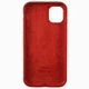 Чехол Alcantara Алькантара для iPhone 11 (06) Red красный - изображение 2