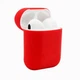 Чехол-накладка Silicone case Slim для AirPods Red (24) красный - изображение 2