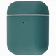 Чехол-накладка Silicone case Slim для AirPods Pine Green (41) зеленый - зображення 2