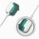 Чехол-накладка Silicone case Carabine для AirPods Green Rainbow (777) - изображение 3