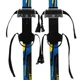 Лыжи беговые подростковые в комплекте с палками Zelart 0881-140B Blue-Yellow - изображение 2