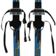 Лыжи беговые детские в комплекте с палками Zelart 0881-90B Blue-Yellow - изображение 2