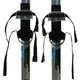 Лыжи беговые детские в комплекте с палками Zelart 0881-110B Grey-Blue-Neon Green - изображение 6