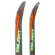 Лыжи беговые детские в комплекте с палками Zelart 0881-130B Grey-Red-Neon Green - изображение 3