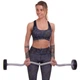 Штанга 15кг с фиксированным весом изогнутая полиуретановая Zelart Urethane Barbell 2690-15 длина 104см - изображение 7
