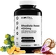 Родіола Рожева 4000 мг, екстракт шафрану та женьшеню, вітамін B6 Hivital Foods - 180 капсул - зображення 1
