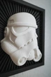 Тривимірна картина шолом штурмовика Star Wars для декору інтер'єру. Aivory - изображение 3