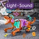 Интерактивный динозавр робот на радиоуправлении T-Rex Hip-Hop с подсветкой, звуком, паром и пультом 2.4 ГГц - изображение 6