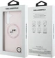 Etui plecki Karl Lagerfeld Silicone Karl&Choupette Heads MagSafe do Samsung Galaxy S25 FE Pink (KLHMS25FESKCHTCK) - obraz 8