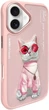 Панель Nimmy Glasses Cool Cat для Apple iPhone 16 Pink (6971080319334) - зображення 2