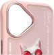 Панель Nimmy Glasses Cool Cat для Apple iPhone 16 Pink (6971080319334) - зображення 6