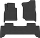 EVA килимки EVAtech в салон авто для Land Cruiser (100) 7 seats Restyling Toyota 2003-2007 1 покоління SUV EU Сота Чорні (TY34103Z3LA4SBB) - зображення 1