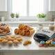 Мультимейкер 7 в 1 бутербродница вафельница мультипекарь Premium с 7 сменными антипригарными панелями 1200Вт бельгийские тонкие вафли орешница для орешков со сгущенным молоком - изображение 6