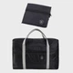 Сумка дорожня, спортивна, на валізу. Чорна, (J2-03240.black) - зображення 2