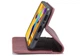 Чехол-книжка CaseMe из нубука для Samsung Galaxy M30s/M21 Бордовый - изображение 7