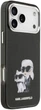 Панель Karl Lagerfeld IML Aquarelle Karl & Choupette & Logo MagSafe для Apple iPhone 17 Pro Black (3666339531195) - зображення 4