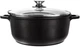 Каструля Orion Grande гранітна з кришкою чорна 7 л 28 см (8592381153144) - зображення 2