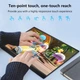 Монитор сенсорный портативный 15.6" Pisichen HD-156 Full HD IPS 60 Гц Б/В - изображение 2