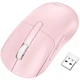 Беспроводная мышь Hoco DI88, BT4.0, 2.4G, 800-1600DPI, 1xAA, pink - изображение 1