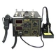 Паяльна станція WEP 852D+ компресорна, фен, паяльник - зображення 1