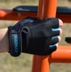 Рукавички для фітнесу MadMax MFG-251 Rainbow Turquoise M - изображение 8