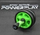 Колесо для преса подвійне PowerPlay 4327 Dual-Core Ab Wheel Чорно-червоне - зображення 7