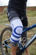 Наколінник Power System PS-6008 Knee Support Pro Blue/White (1шт.) S/M - изображение 4