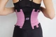 Пояс-корсет для підтримки спини Power System PS-6031 Waist Shaper Pink S/M - зображення 3