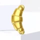 Брошь BROCHE бижутерия из стали Круассан золотистая BRBF115125 - изображение 2