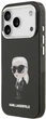 Панель Karl Lagerfeld IML Aquarelle Karl & Logo MagSafe для Apple iPhone 17 Pro Black (3666339531676) - зображення 2