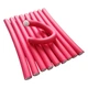 Бигуди-бумеранги Magic Curler из пенорезины, диаметр 18 мм, 10 шт в наборе розовые - изображение 1