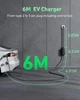 Зарядний кабель типу від 2 до 3 Pin Plug 6M/19.7ft, [2,3 кВт, 10A] для електромобіля EVJUICION EV - зображення 5