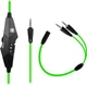 Навушники ігрові Gemix N1 Black-Green - зображення 2