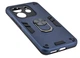 Чехол Armored Ring для Xiaomi Redmi Note 14 4G EU (код 24117RN76E) противоударный с подставкой кольцо темно-синий - изображение 3