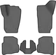 EVA килимки EVAtech в салон авто для Polo (IV) 3-doors Volkswagen 2001-2009 4 покоління Htb EU Ромб Сірі (VW1897CDK5AV8RGB) - зображення 1