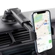 Автодержатель для телефона универсальное крепление чёрный - изображение 2
