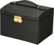 Шкатулка для біжутерії Lelani чорна 17.5 x 12 x 13.5 cм (5902734875167) - зображення 1