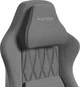 Крісло для геймерів HATOR Darkside 3L Fabric Grey (HTC3016L) - зображення 4
